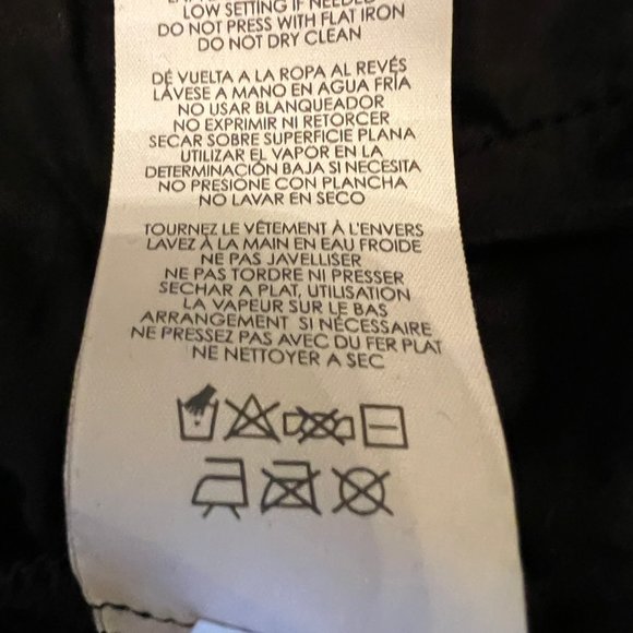 CaBi Black Ponte Knit Classic A-Line Skirt Size 6 - Picture 7 of 9